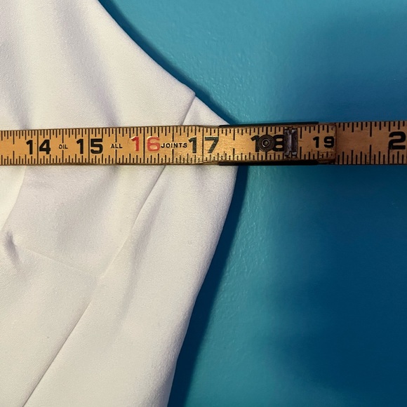 🖤SOLD🖤Vera Wang white mini dress sz M - Picture 3 of 7